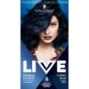 Schwarzkopf Live Intense Colour - Cosmic Blue 1 Schwarzkopf Live Intense Colour - Cosmic Blue -Care Product Shop 254979 live base cosmic blue permanent colour