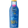 Nivea Kids Spf 50 200ml 2 Nivea Kids Spf 50 200ml -Care Product Shop 302458 nivea sun kids protect and care 5 in 1 spf50 plus sun lotion 200ml