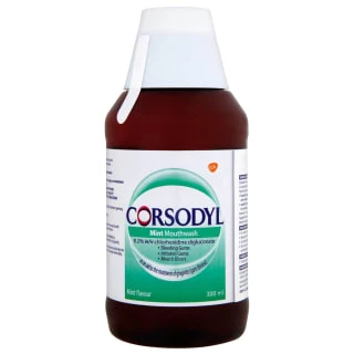 Corsodyl Mouthwash 300ml - Mint 3 Corsodyl Mouthwash 300ml - Mint