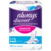 Always® Always Discreet Long Pads 10pk 1 Always® Always Discreet Long Pads 10pk -Care Product Shop 305868 always discreet long 10pk
