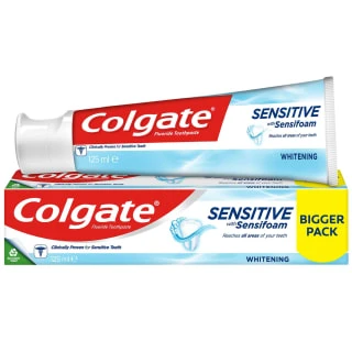 Colgate® Colgate Sensitive With Sensifoam Whitening Toothpaste 125ml 3 Colgate® Colgate Sensitive With Sensifoam Whitening Toothpaste 125ml