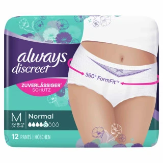 Always® Always Discreet Medium Underwear 12pk 3 Always® Always Discreet Medium Underwear 12pk