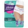 Always® Always Discreet Large Underwear 10pk 1 Always® Always Discreet Large Underwear 10pk -Care Product Shop 329294 always discreet large underwear 10pk