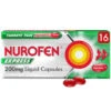 Nurofen Express Liquid Capsules 16pk 1 Nurofen Express Liquid Capsules 16pk -Care Product Shop 331026 nurofen express liquid capsules 16s