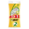 BIC 2 Sensitive Disposable Razors 6pk 2 BIC 2 Sensitive Disposable Razors 6pk -Care Product Shop 332886 6pk bic 2 razors