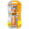 BIC 3 Hybrid Men's Razor Kit - 1 Handle & 6 Blades 1 BIC 3 Hybrid Men's Razor Kit - 1 Handle & 6 Blades -Care Product Shop 332893 6pk bic 3 hybrid razors