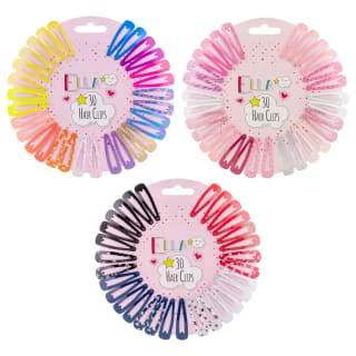 Ella Hair Clips 30pk - Red, White & Blue 4 Ella Hair Clips 30pk - Red, White & Blue - Image 2