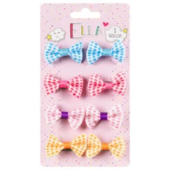 Ella Hair Clips 8pk - Bows