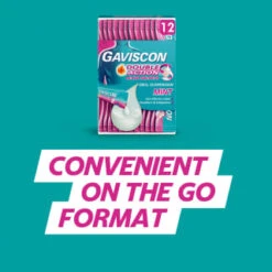 Gaviscon Double Action Liquid Sachets 12pk 15 Gaviscon Double Action Liquid Sachets 12pk -Care Product Shop 345488 gaviscon 12 x 10ml double action 10ml liquid sachets 7