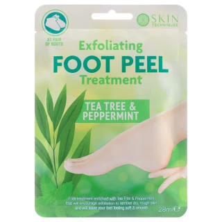 Skin Techniques Exfoliating Foot Peel - Tea Tree & Peppermint 3 Skin Techniques Exfoliating Foot Peel - Tea Tree & Peppermint