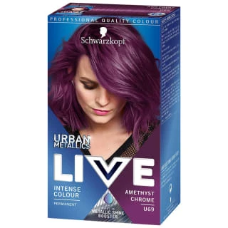 Schwarzkopf Urban Metallics Live Colour - Amethyst Chrome 3 Schwarzkopf Urban Metallics Live Colour - Amethyst Chrome