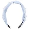 Style Studio Embellished Headband - Blue 2 Style Studio Embellished Headband - Blue -Care Product Shop 352764 style studio embellished alice headband blue pearl knot 2