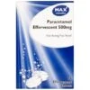 B&M Paracetamol Effervescent Tablets 24pk -Care Product Shop 355316 24 tablets max effervescent paracetamol 500mg