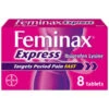 B&M Feminax Express Period Pain & Cramps Tablets 8pk 2 B&M Feminax Express Period Pain & Cramps Tablets 8pk -Care Product Shop 356714 feminax express period pain and cramps 8 tablets 342mg 3