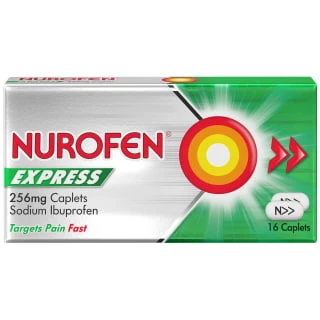 Nurofen Express Caplets 16pk 3 Nurofen Express Caplets 16pk
