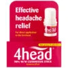 B&M 4head Headache Relief 6g 2 B&M 4head Headache Relief 6g -Care Product Shop 359499 4head levomenthol stick for headache relief 3 6g