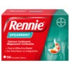Rennie Spearmint Heartburn & Indigestion Relief Tablets 96pk 2 Rennie Spearmint Heartburn & Indigestion Relief Tablets 96pk -Care Product Shop 359509 rennie spearmint heartburn and indigestion relief tablets 96pk
