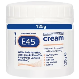E45 Dermatological Cream 125g 3 E45 Dermatological Cream 125g