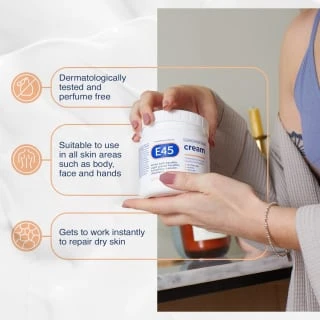 E45 Dermatological Cream 350g 4 E45 Dermatological Cream 350g - Image 2