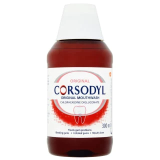 Corsodyl Medicated Mouthwash 300ml 3 Corsodyl Medicated Mouthwash 300ml
