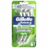 Gillette® Gillette Sensor3 Sensitive Razors 6pk 2 Gillette® Gillette Sensor3 Sensitive Razors 6pk -Care Product Shop 360065 gillette sensor3 sensitive razors 6pk