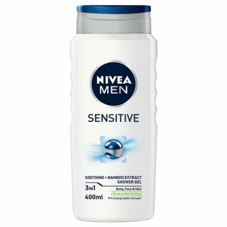 Nivea Men Sensitive Shower Gel 400ml 2 Nivea Men Sensitive Shower Gel 400ml