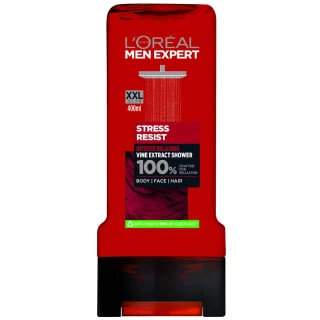 L'Oreal Men Expert Body, Face, Hair 400ml - Stress Resist 3 L'Oreal Men Expert Body, Face, Hair 400ml - Stress Resist