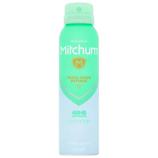 B&M Mitchum Unscented Antiperspirant 150ml 3 B&M Mitchum Unscented Antiperspirant 150ml