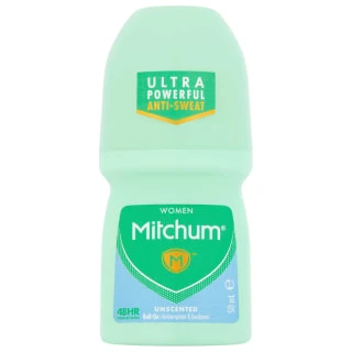 B&M Mitchum Unscented Roll On Antiperspirant 50ml 3 B&M Mitchum Unscented Roll On Antiperspirant 50ml