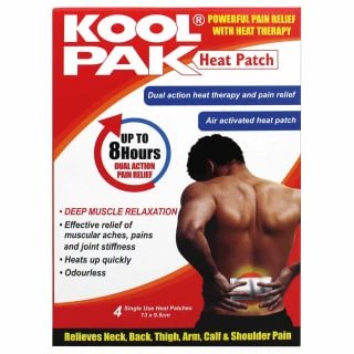 B&M Koolpak Instant Heat Patch 4pk 3 B&M Koolpak Instant Heat Patch 4pk