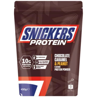 Snickers Protein Powder 450g - Caramel & Peanut Butter 3 Snickers Protein Powder 450g - Caramel & Peanut Butter