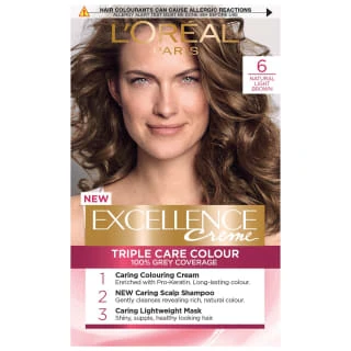 L'Oreal Excellence Creme Hair Dye - Natural Light Brown 3 L'Oreal Excellence Creme Hair Dye - Natural Light Brown