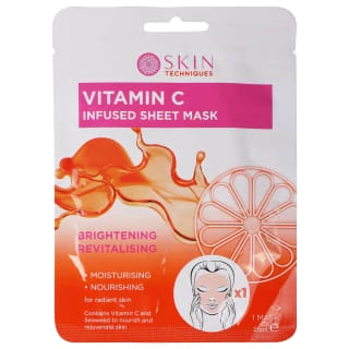 Skin Techniques Vitamin C Infused Sheet Mask 3 Skin Techniques Vitamin C Infused Sheet Mask