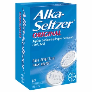 B&M Alka-Seltzer Original Tablets 10pk 3 B&M Alka-Seltzer Original Tablets 10pk