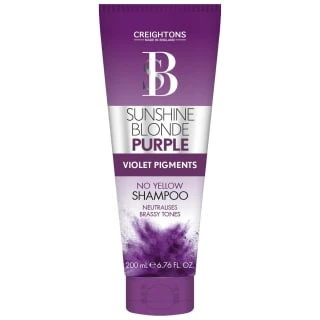 Creightons Sunshine Blonde Purple Shampoo 200ml 3 Creightons Sunshine Blonde Purple Shampoo 200ml