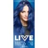Schwarzkopf Live Hair Dye - Electric Blue 1 Schwarzkopf Live Hair Dye - Electric Blue -Care Product Shop 375850 live hair dye 095 electric blue