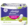 Always® Always Discreet Sensitive Bladder Pads 20pk 2 Always® Always Discreet Sensitive Bladder Pads 20pk -Care Product Shop 378818 always discreet small complete protection