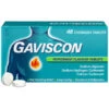 Gaviscon Chewable Tablets 48pk - Peppermint -Care Product Shop 379273 gaviscon 48 chewable tablets peppermint