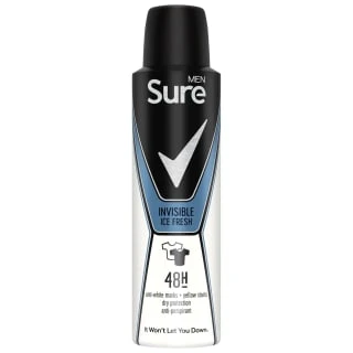 Sure Men 48H Anti-Perspirant 150ml - Invisible Ice Fresh 3 Sure Men 48H Anti-Perspirant 150ml - Invisible Ice Fresh