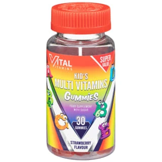 B&M Vital Vitamins Kid's Multi Vitamins Gummies 30pk 3 B&M Vital Vitamins Kid's Multi Vitamins Gummies 30pk