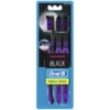 Oral B Oral-B Allrounder Black Toothbrush 3pk 1 Oral B Oral-B Allrounder Black Toothbrush 3pk -Care Product Shop 384952 oral b all rounder toothbrush 3pk medium