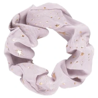 Style Studio Hair Scrunchies 5pk - Gold Stars 7 Style Studio Hair Scrunchies 5pk - Gold Stars - Image 5