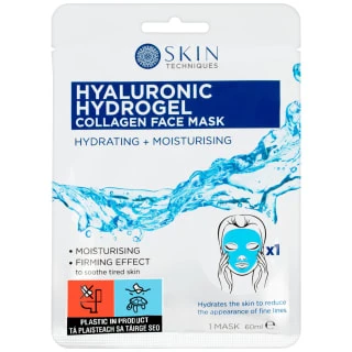 Skin Techniques Hyaluronic Face Mask 3 Skin Techniques Hyaluronic Face Mask