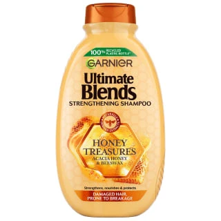 Garnier Ultimate Blends Shampoo 400ml - Honey Treasures 3 Garnier Ultimate Blends Shampoo 400ml - Honey Treasures