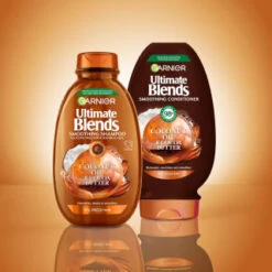 Garnier Ultimate Blends Conditioner 400ml - Coconut 7 Garnier Ultimate Blends Conditioner 400ml - Coconut -Care Product Shop 395940 395941 gernier ulimate blends shampoo and conditioner coconut