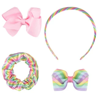 Ella Hair Accessory Set 4pk - Rainbow 4 Ella Hair Accessory Set 4pk - Rainbow - Image 2