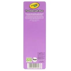 Crayola Toothbrush 2pk -Care Product Shop 397786 2pk toothbrush set crayola 2