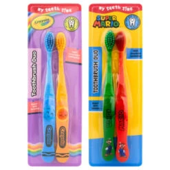 Crayola Toothbrush 2pk -Care Product Shop 397786 2pk toothbrush set group