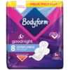 Bodyform Goodnight Ultra Large Pads With Wings 8pk 2 Bodyform Goodnight Ultra Large Pads With Wings 8pk -Care Product Shop 402620 bodyform goodnight ultra large with wings 8 liners