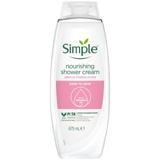 Simple Nourishing Shower Cream 675ml 3 Simple Nourishing Shower Cream 675ml